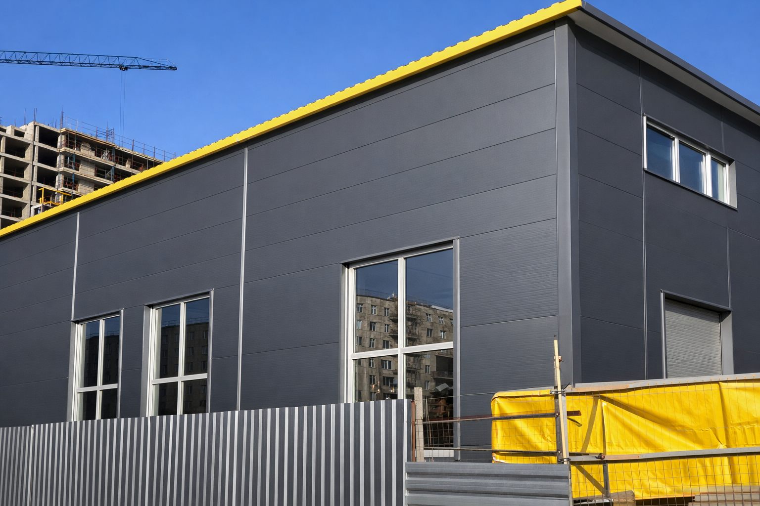 Арочные сэндвич-панели PIR 4